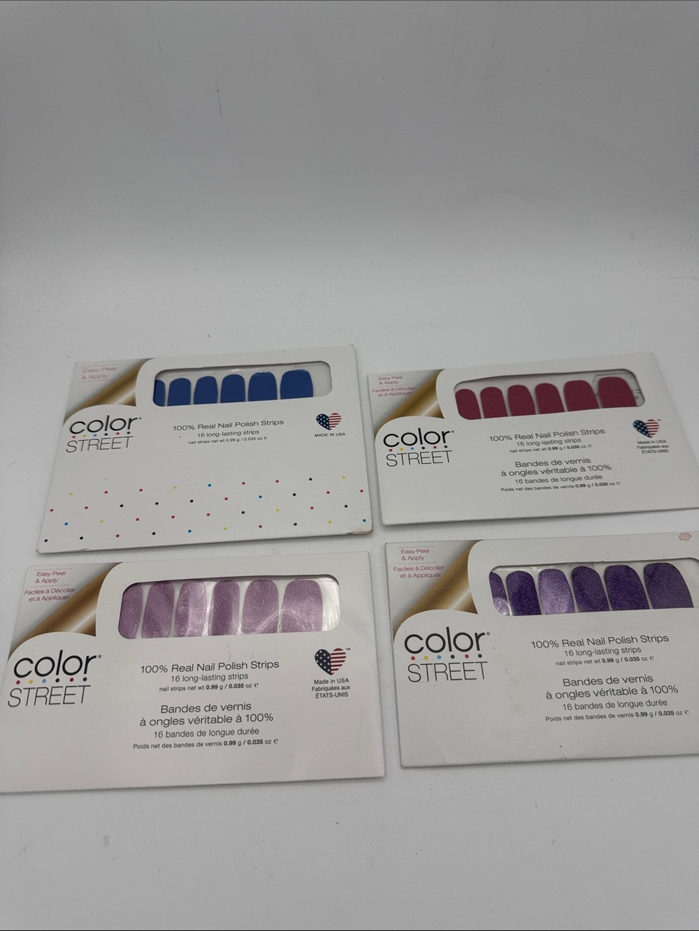 4 Color Street Nail Strips Greeking out. Crantastic, Ibiza nights, Glamsterdam
